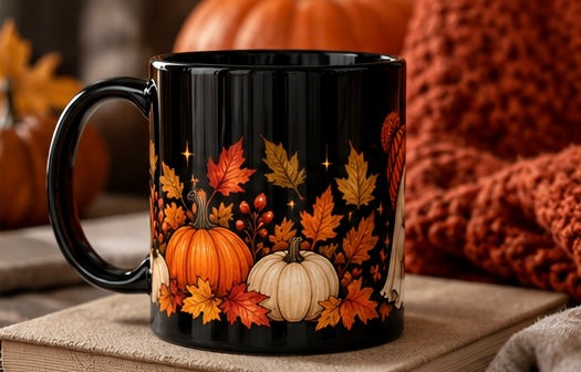 Ghost Pumpkin Mug