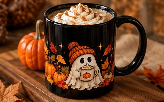Ghost Pumpkin Mug