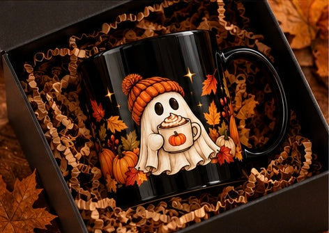 Ghost Pumpkin Mug